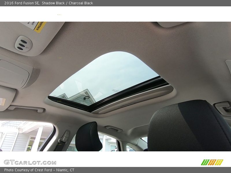 Shadow Black / Charcoal Black 2016 Ford Fusion SE
