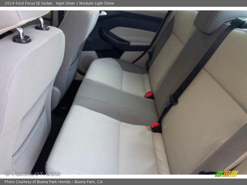 Ingot Silver / Medium Light Stone 2014 Ford Focus SE Sedan