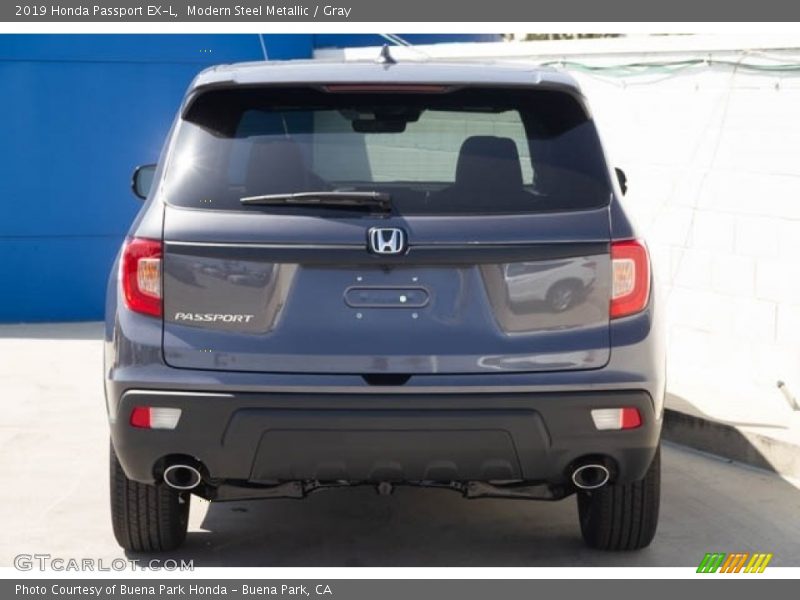 Modern Steel Metallic / Gray 2019 Honda Passport EX-L