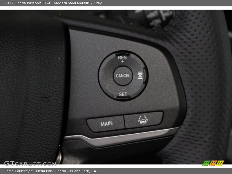 Modern Steel Metallic / Gray 2019 Honda Passport EX-L