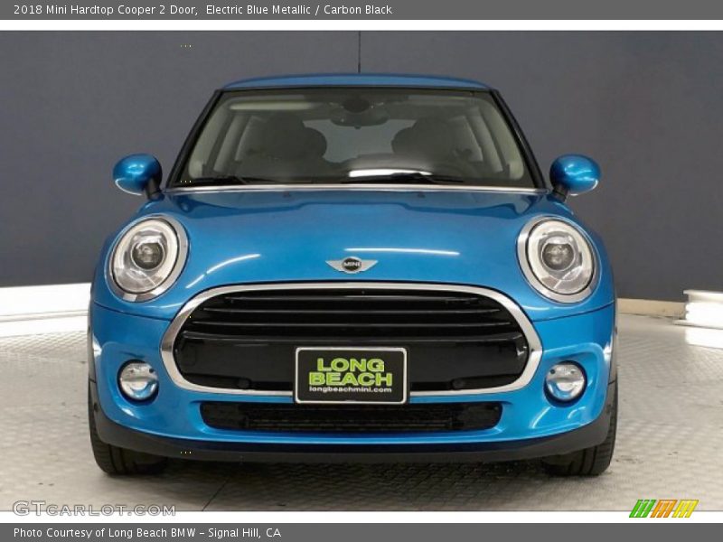 Electric Blue Metallic / Carbon Black 2018 Mini Hardtop Cooper 2 Door
