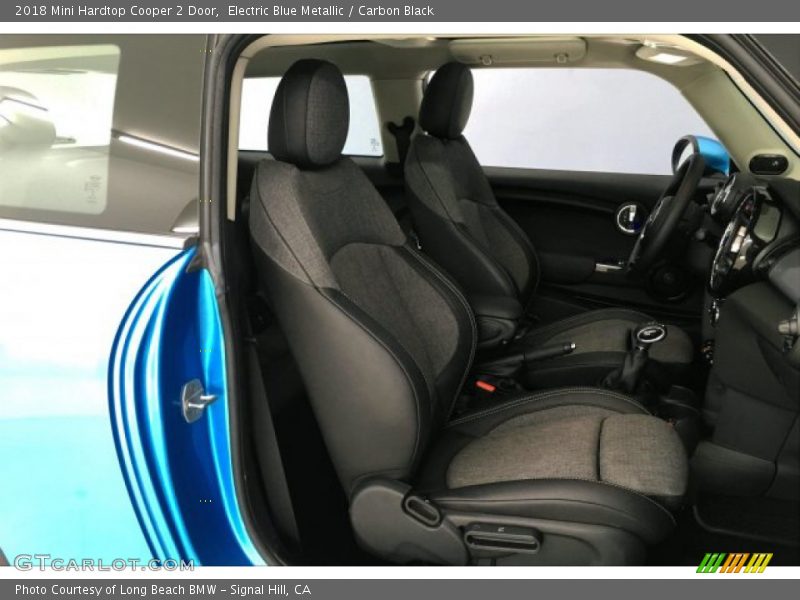 Electric Blue Metallic / Carbon Black 2018 Mini Hardtop Cooper 2 Door