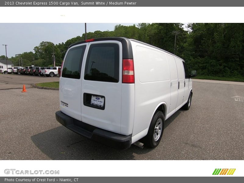 Summit White / Medium Pewter 2013 Chevrolet Express 1500 Cargo Van