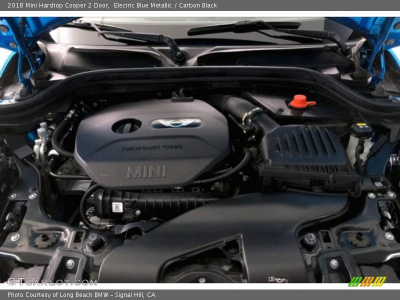 Electric Blue Metallic / Carbon Black 2018 Mini Hardtop Cooper 2 Door