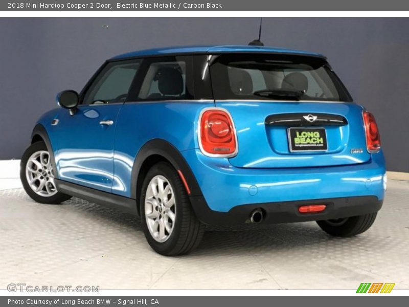 Electric Blue Metallic / Carbon Black 2018 Mini Hardtop Cooper 2 Door