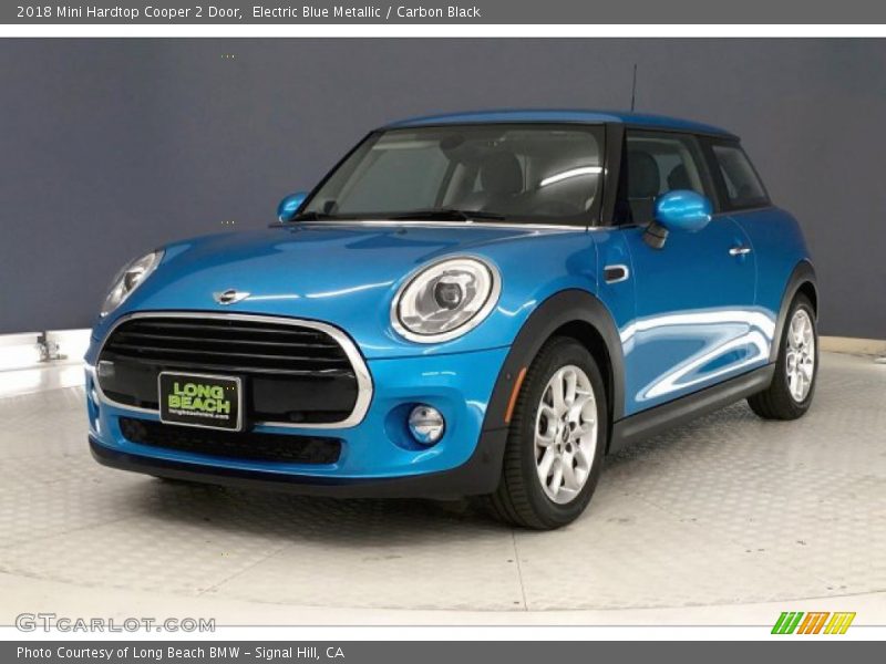 Electric Blue Metallic / Carbon Black 2018 Mini Hardtop Cooper 2 Door