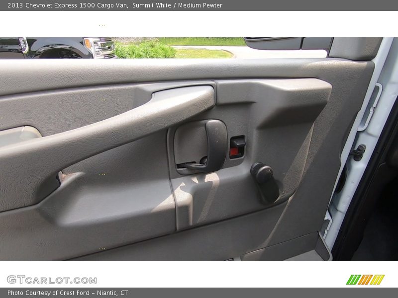 Summit White / Medium Pewter 2013 Chevrolet Express 1500 Cargo Van