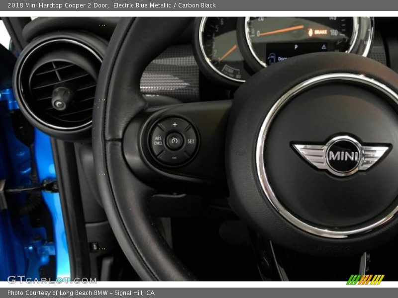 Electric Blue Metallic / Carbon Black 2018 Mini Hardtop Cooper 2 Door
