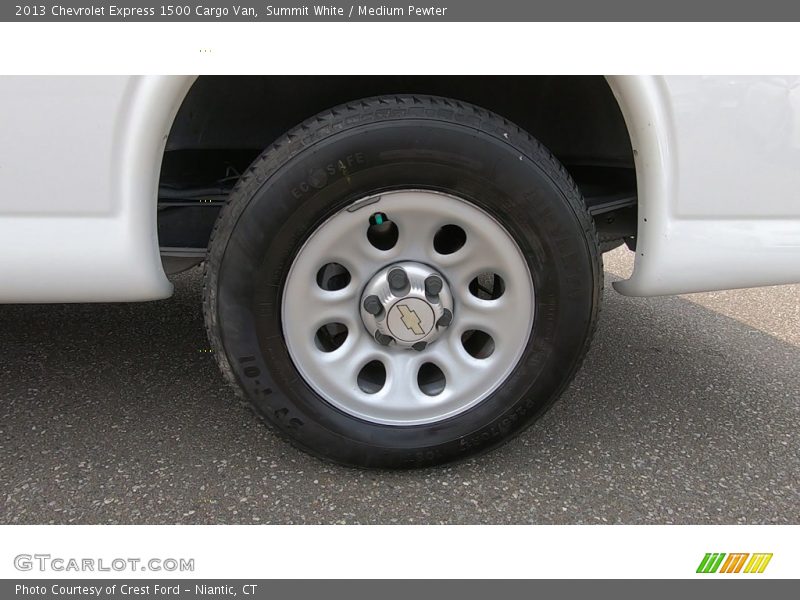 Summit White / Medium Pewter 2013 Chevrolet Express 1500 Cargo Van