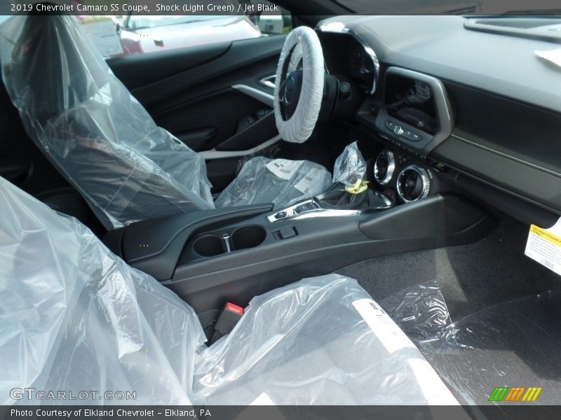 Shock (Light Green) / Jet Black 2019 Chevrolet Camaro SS Coupe