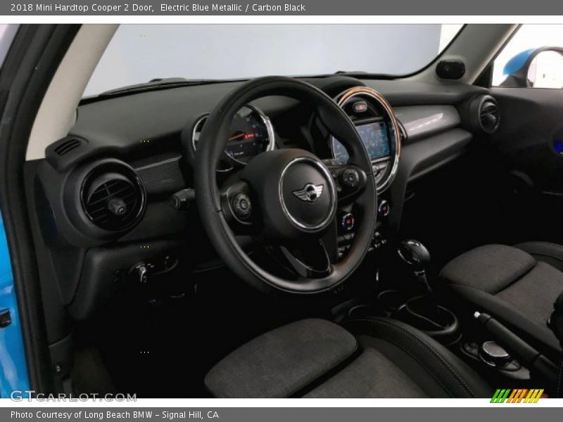 Electric Blue Metallic / Carbon Black 2018 Mini Hardtop Cooper 2 Door