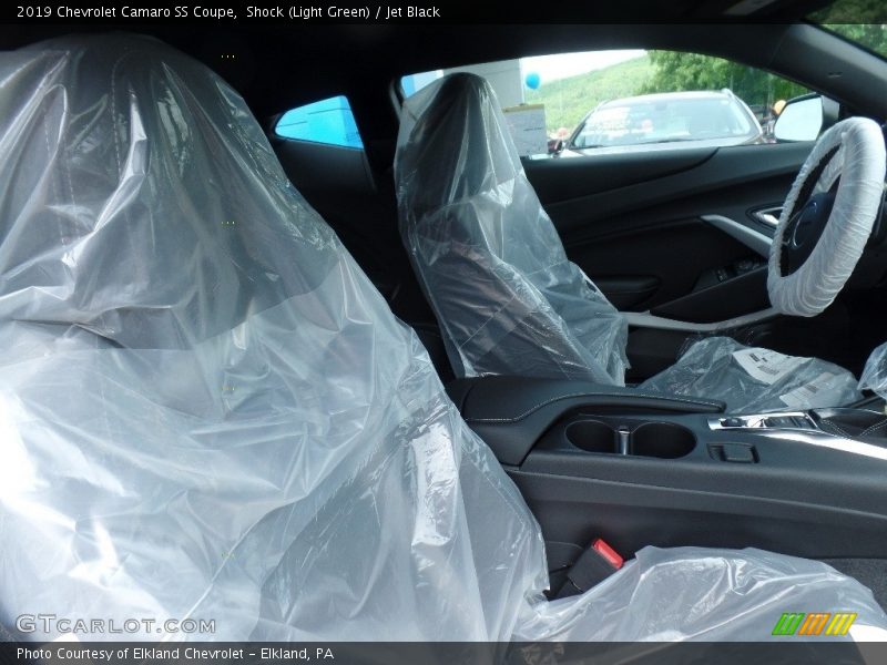 Shock (Light Green) / Jet Black 2019 Chevrolet Camaro SS Coupe