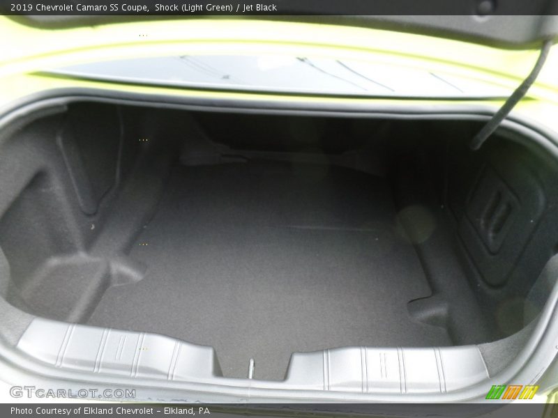 Shock (Light Green) / Jet Black 2019 Chevrolet Camaro SS Coupe