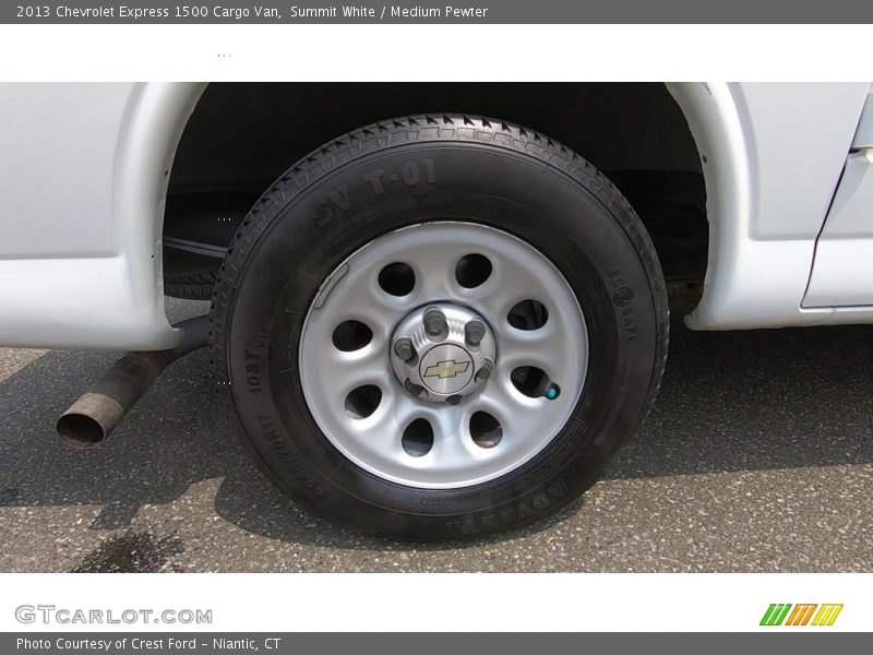 Summit White / Medium Pewter 2013 Chevrolet Express 1500 Cargo Van
