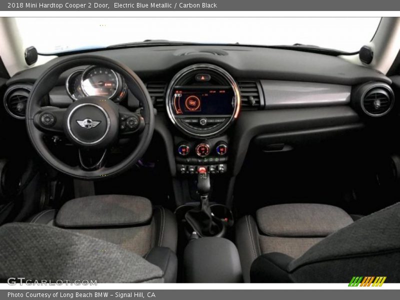 Electric Blue Metallic / Carbon Black 2018 Mini Hardtop Cooper 2 Door