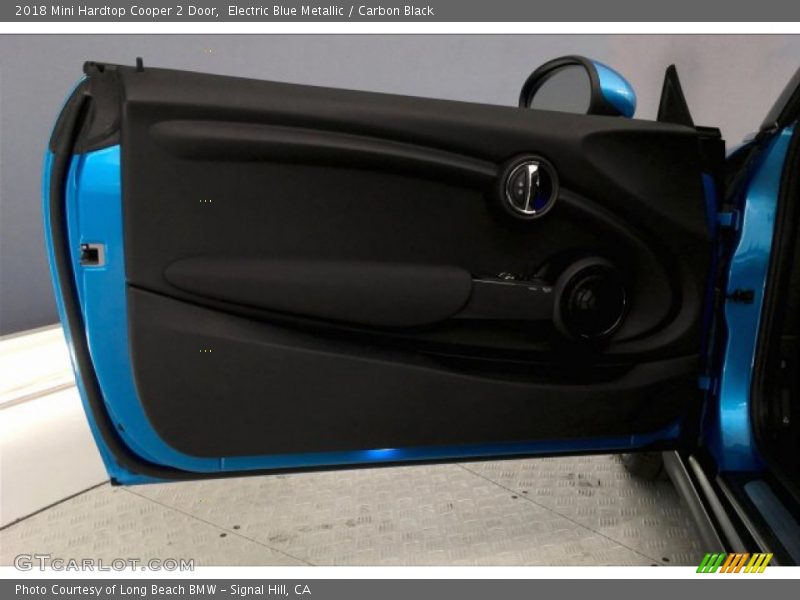 Electric Blue Metallic / Carbon Black 2018 Mini Hardtop Cooper 2 Door