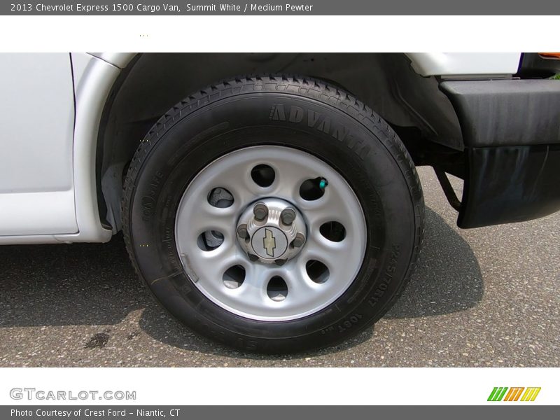 Summit White / Medium Pewter 2013 Chevrolet Express 1500 Cargo Van
