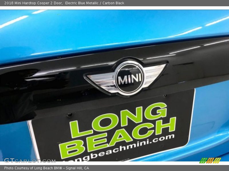 Electric Blue Metallic / Carbon Black 2018 Mini Hardtop Cooper 2 Door