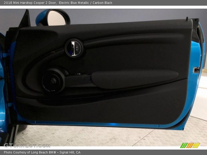Electric Blue Metallic / Carbon Black 2018 Mini Hardtop Cooper 2 Door