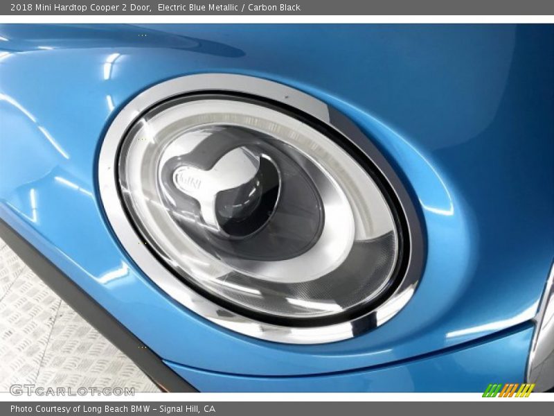 Electric Blue Metallic / Carbon Black 2018 Mini Hardtop Cooper 2 Door
