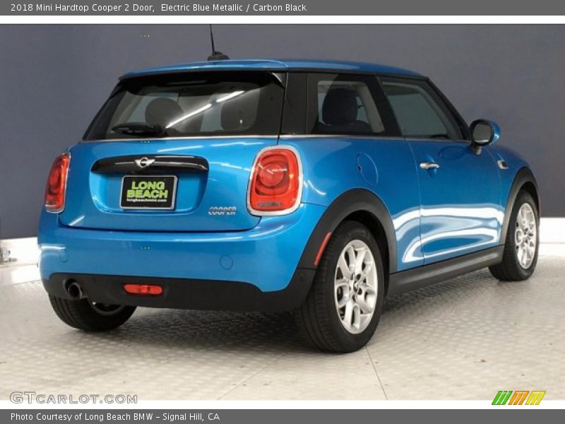 Electric Blue Metallic / Carbon Black 2018 Mini Hardtop Cooper 2 Door
