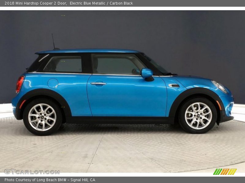 Electric Blue Metallic / Carbon Black 2018 Mini Hardtop Cooper 2 Door