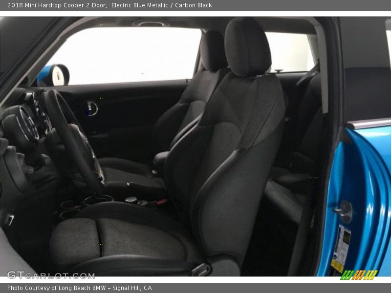 Electric Blue Metallic / Carbon Black 2018 Mini Hardtop Cooper 2 Door