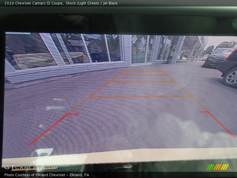 Shock (Light Green) / Jet Black 2019 Chevrolet Camaro SS Coupe