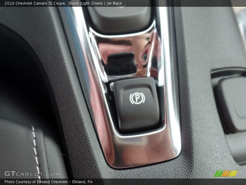 Shock (Light Green) / Jet Black 2019 Chevrolet Camaro SS Coupe