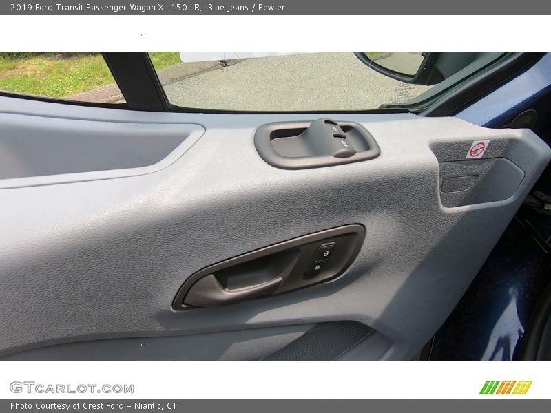 Blue Jeans / Pewter 2019 Ford Transit Passenger Wagon XL 150 LR
