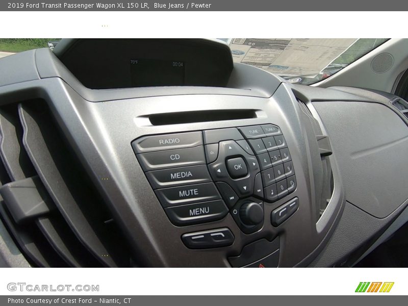 Blue Jeans / Pewter 2019 Ford Transit Passenger Wagon XL 150 LR