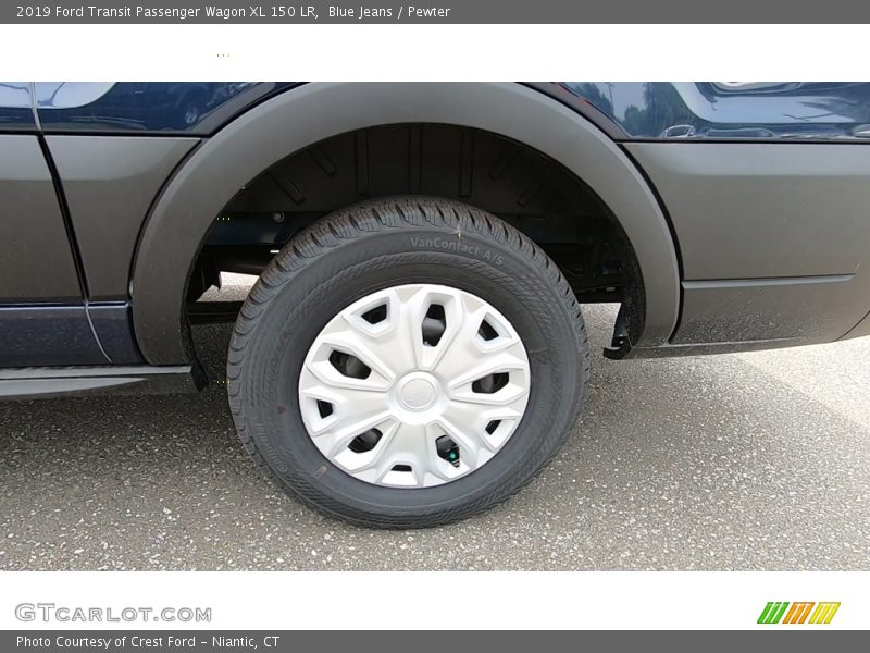 Blue Jeans / Pewter 2019 Ford Transit Passenger Wagon XL 150 LR