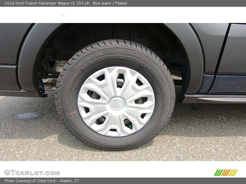 Blue Jeans / Pewter 2019 Ford Transit Passenger Wagon XL 150 LR