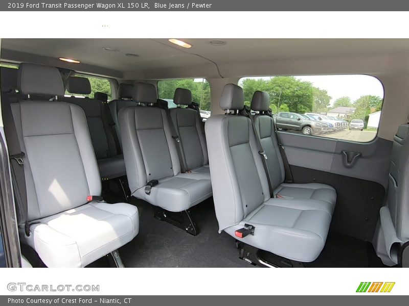 Blue Jeans / Pewter 2019 Ford Transit Passenger Wagon XL 150 LR