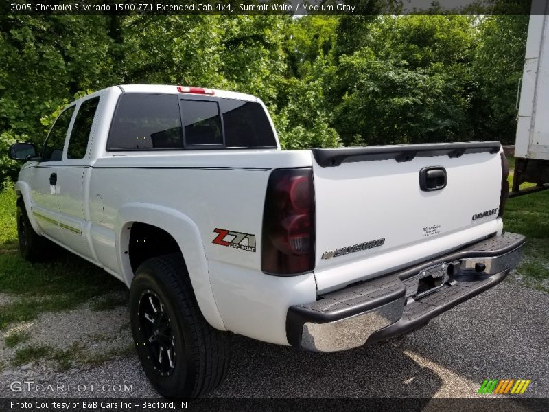 Summit White / Medium Gray 2005 Chevrolet Silverado 1500 Z71 Extended Cab 4x4