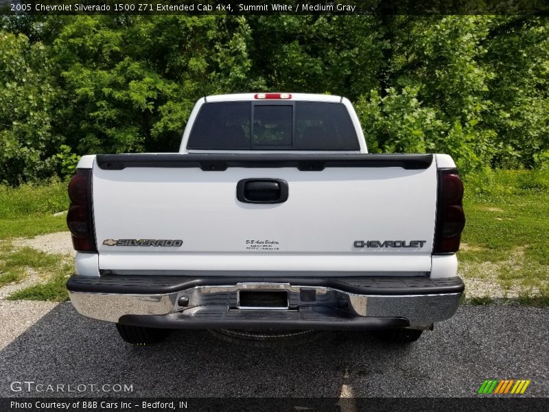 Summit White / Medium Gray 2005 Chevrolet Silverado 1500 Z71 Extended Cab 4x4