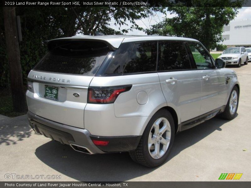 Indus Silver Metallic / Ebony/Ebony 2019 Land Rover Range Rover Sport HSE