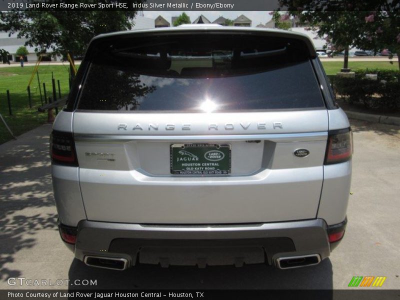 Indus Silver Metallic / Ebony/Ebony 2019 Land Rover Range Rover Sport HSE