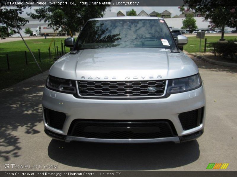 Indus Silver Metallic / Ebony/Ebony 2019 Land Rover Range Rover Sport HSE