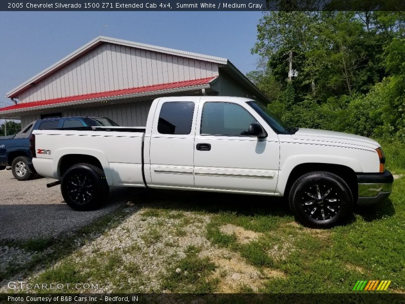 Summit White / Medium Gray 2005 Chevrolet Silverado 1500 Z71 Extended Cab 4x4