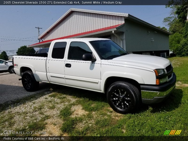 Summit White / Medium Gray 2005 Chevrolet Silverado 1500 Z71 Extended Cab 4x4