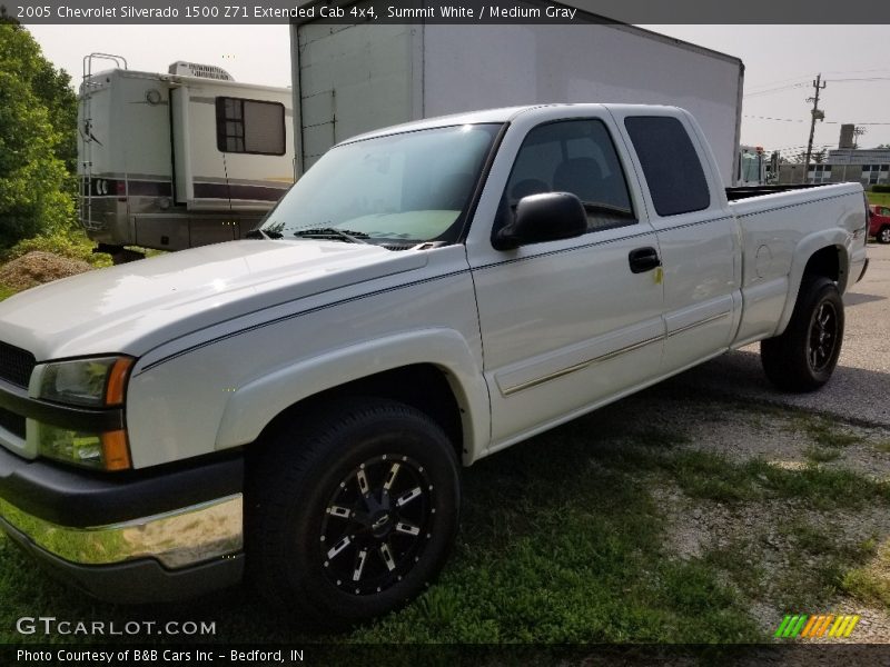 Summit White / Medium Gray 2005 Chevrolet Silverado 1500 Z71 Extended Cab 4x4