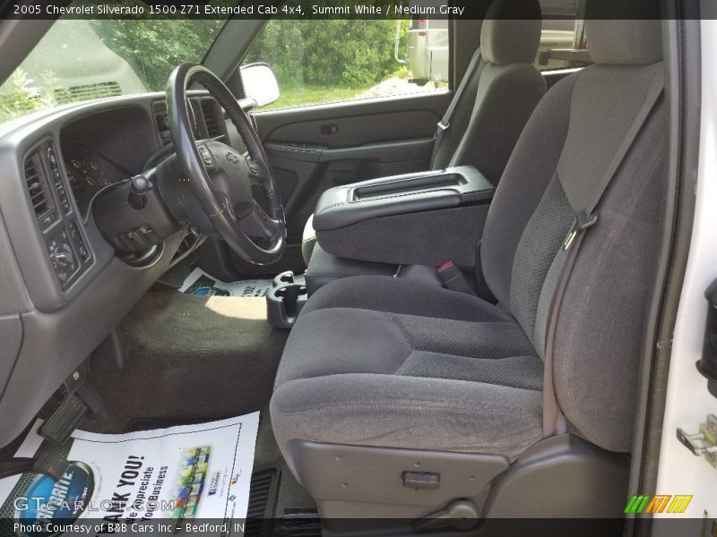 Summit White / Medium Gray 2005 Chevrolet Silverado 1500 Z71 Extended Cab 4x4