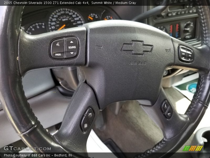 Summit White / Medium Gray 2005 Chevrolet Silverado 1500 Z71 Extended Cab 4x4