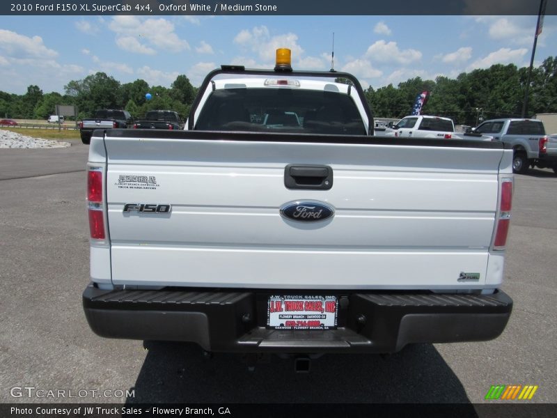 Oxford White / Medium Stone 2010 Ford F150 XL SuperCab 4x4