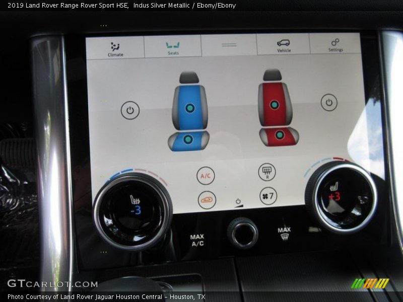 Indus Silver Metallic / Ebony/Ebony 2019 Land Rover Range Rover Sport HSE