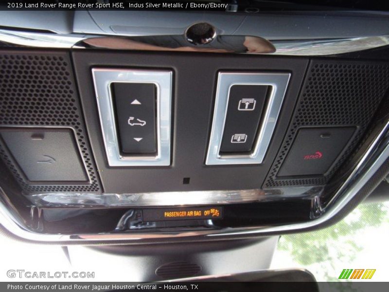 Indus Silver Metallic / Ebony/Ebony 2019 Land Rover Range Rover Sport HSE