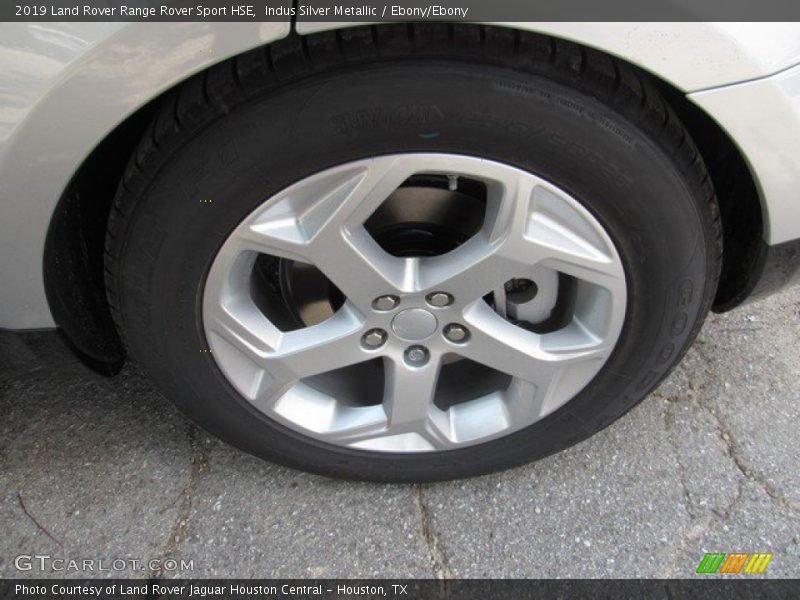 Indus Silver Metallic / Ebony/Ebony 2019 Land Rover Range Rover Sport HSE