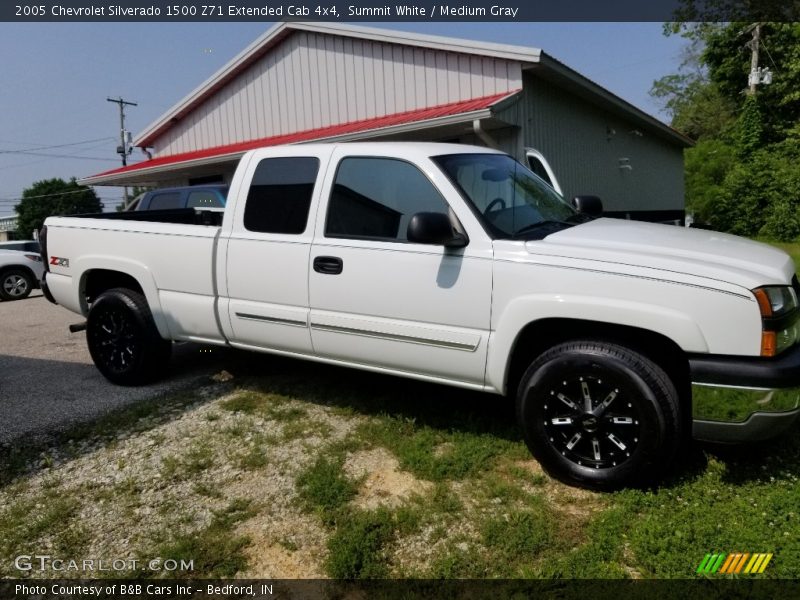 Summit White / Medium Gray 2005 Chevrolet Silverado 1500 Z71 Extended Cab 4x4