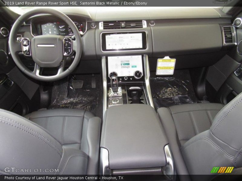 Dashboard of 2019 Range Rover Sport HSE